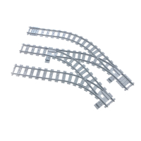 Wissel in bocht Links 45 graden R40